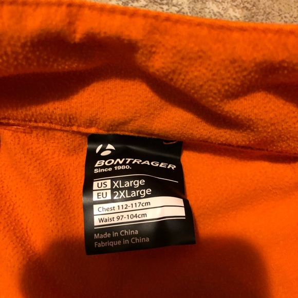 Bontrager XL Cycling Jacket soft shell - Picture 2 of 4